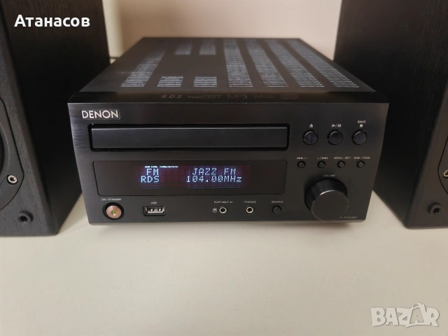Denon RCD M 37 с дистанционно и тонколони SC M37 , снимка 4 - Аудиосистеми - 55085148