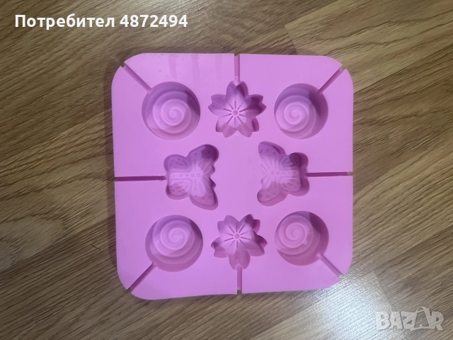 Силиконови молдове за свещи, снимка 17 - Други - 55211382