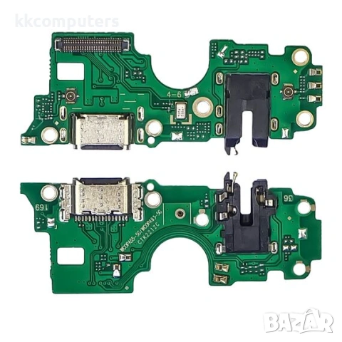 Конектор зареждане за OPPO A54 (4G) (CPH2239) на платка с микрофон и компоненти