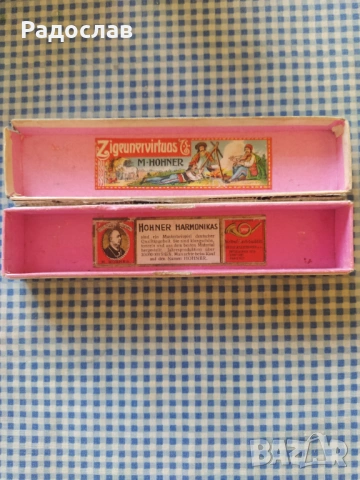 стара устна  хармоника HOHNER, снимка 11 - Антикварни и старинни предмети - 54105068