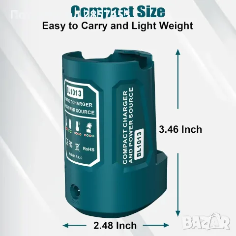 USB адаптери за батерии Makita 10.8V/12V – 5 броя, снимка 12 - Други инструменти - 55418744