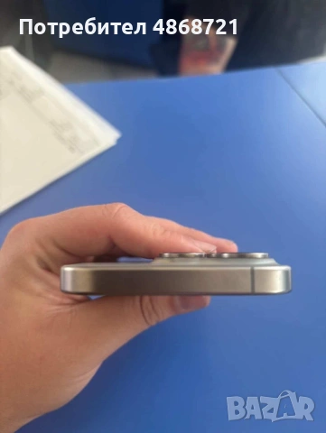 Iphone 15 pro natural titanium , снимка 6 - Apple iPhone - 55102069