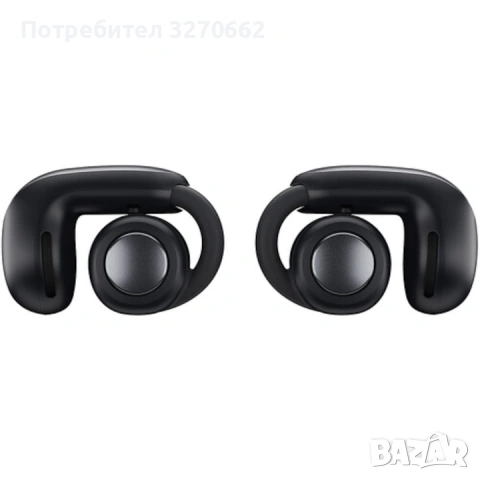 Слушалки Open-Ear BOSE Ultra Open Earbuds, True Wireless, Bluetooth, Микрофон, IPX4, Черен, снимка 3 - Слушалки и портативни колонки - 54966333