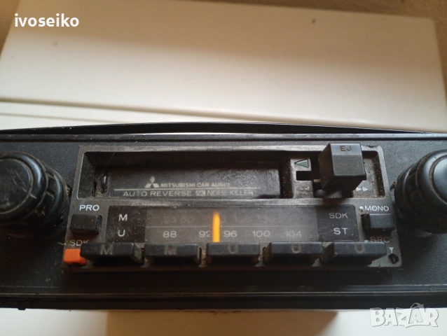 Mitsubishi авто радиокасетофон, снимка 5 - Радиокасетофони, транзистори - 54633865