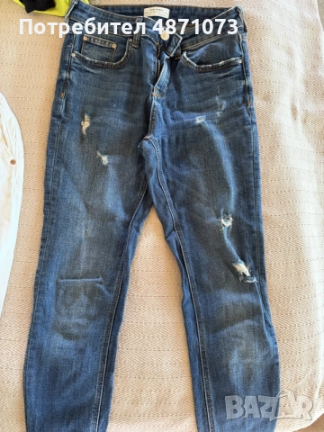 Дънки ZARA/Stradivarius, снимка 3 - Дънки - 55656262