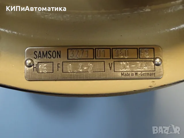 вентил Samson type 3241/3271 pneumatic globe control valve DN50 PN16, снимка 6 - Резервни части за машини - 55402433
