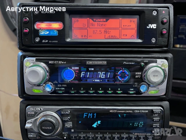 CD плеъри Sony Pioneer JVC, снимка 3 - Аудиосистеми - 54658970