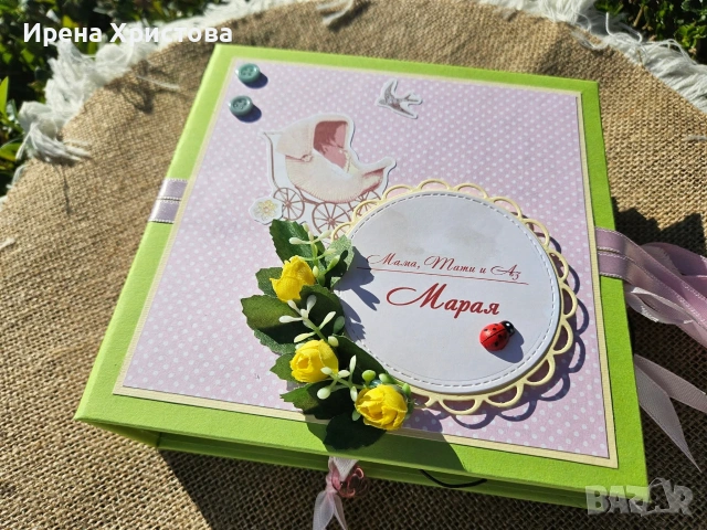 Ръчно изработен албум за момиче, снимка 3 - Декорация за дома - 55162345