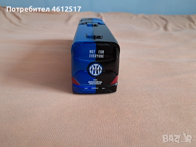 продавам модел играчка автобус нa Интер Милано футбол , снимка 6 - Колекции - 54714644