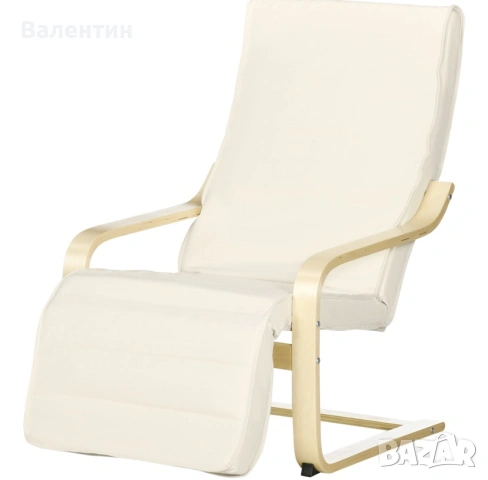 Фотьойл HOMCOM до 120 кг, снимка 5 - Дивани и мека мебел - 55208135