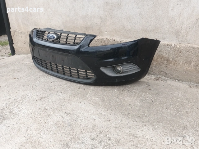 предна броня за форд фокус 2 07-11 фейслифт с маска решетка халогени FORD FOCUS II FACELIFT, снимка 3 - Части - 54071460