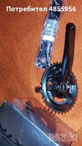 CrankSet Shimano XTR 175mm/180mm - Курбели, снимка 7 - Части за велосипеди - 55654837