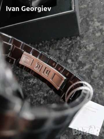 Нов часовник HUGO BOSS Icon Chronograph 1512961, снимка 8 - Мъжки - 54476919