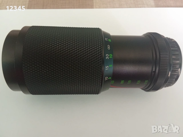 Продавам ръчен обектив Kawanon 80-210mm  + 2 броя филтри ND8 и CPL, снимка 3 - Обективи и филтри - 54978532