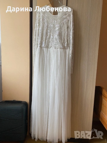 Булчинска рокля ASOS, снимка 4 - Рокли - 54290903