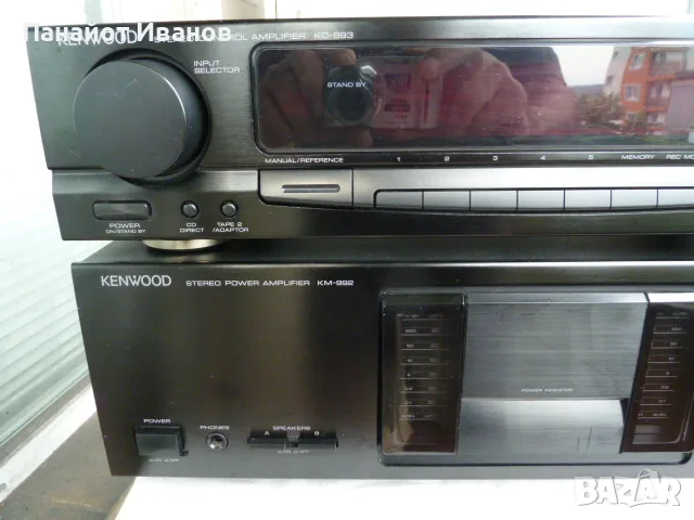 Kenwood KC-993 и KM-992 пред усилвател с вграден  еквалайзер и крайно стъпало, снимка 2 - Ресийвъри, усилватели, смесителни пултове - 55408322