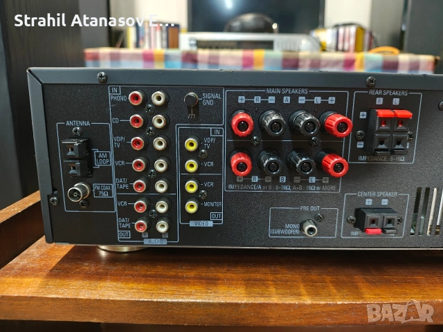 Denon AVR-600RD Стерео Ресивър, снимка 11 - Ресийвъри, усилватели, смесителни пултове - 54965124