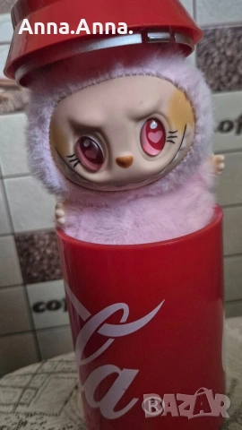 Labubu Coca-Cola , снимка 2 - Плюшени играчки - 54948759