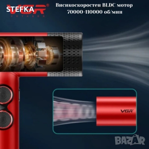 Професионален комплект нов с гаранция, снимка 3 - Аксесоари за коса - 54934698