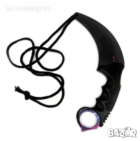 Карамбит Многоцветно острие, нож, снимка 2 - Ножове - 54008025