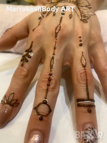 Каносване -  Body ART henna / Jagua gel( Genipa Americana), снимка 2 - Фризьорски услуги - 55454573