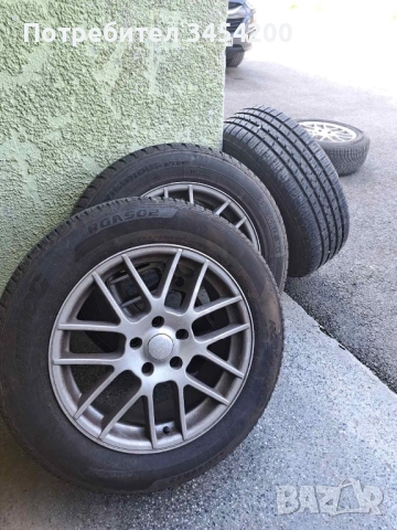 Джанти 17ки с гуми 225/60/R17, снимка 2 - Гуми и джанти - 54756234