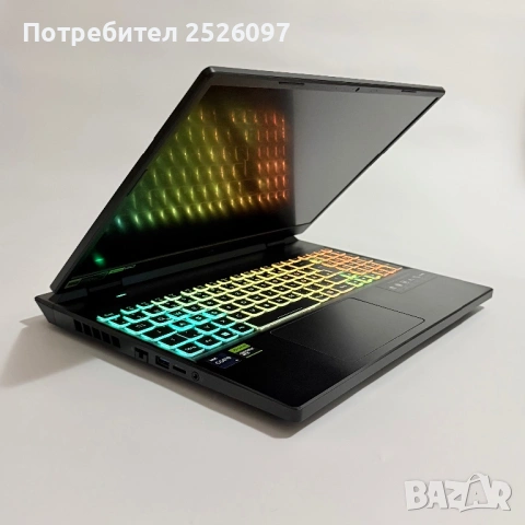 Acer Predator Helios 16/2.5K 165Hz/i9-13900HX/RTX 4070/32GB DDR5/1TB/RGB, снимка 7 - Лаптопи за игри - 54410933