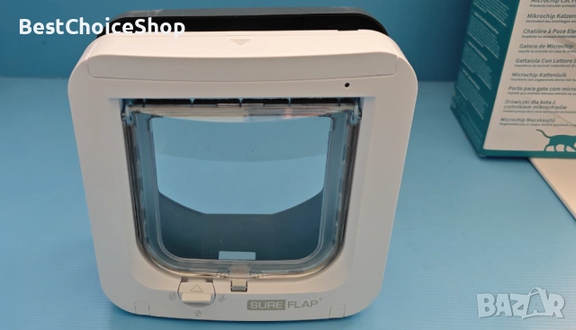 Умна автоматична вратичка за котки с четец за чипове SureFlap, снимка 8 - За котки - 54359312