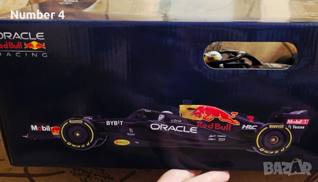 Rastar Red Bull Racing RB18, 1:12, с детайли 47см, снимка 4 - Коли, камиони, мотори, писти - 54149887