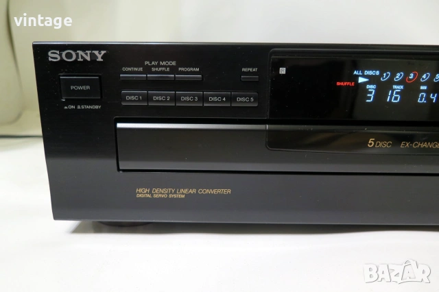 Sony CDP-C345 Multi Compact Disc Player, снимка 2 - Други - 55153778