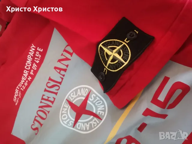 Мъжка тениска STONE ISLAND  ✔️ Размер M, снимка 4 - Тениски - 55429951