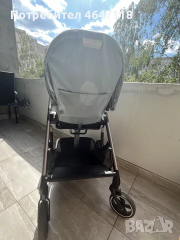 Cybex Balios S Lux + дъждобран + чувал + борд, снимка 2 - Детски колички - 55563463