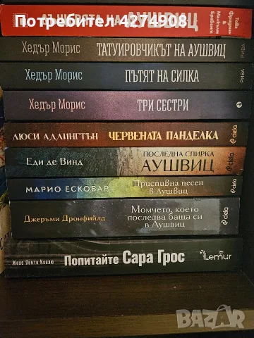 Книги за Аушвиц/Последна спирка Аушвиц / Приспивна песен в Аушвиц / Пътят на Силка  и други 