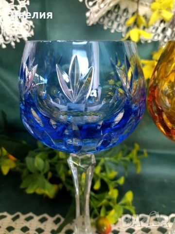 Чаши кристал Bamberg , снимка 3 - Чаши - 54195977