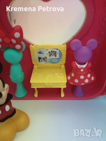 Игрален комплект „Disney Minnie Mouse Fashion on the Go“ от 2011 г., произведен от Mattel, снимка 5 - Други - 55216328