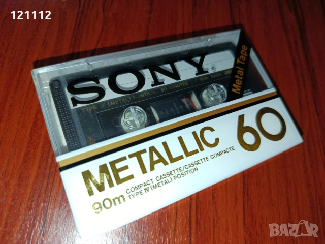 Аудио касета Sony Metallic 60.