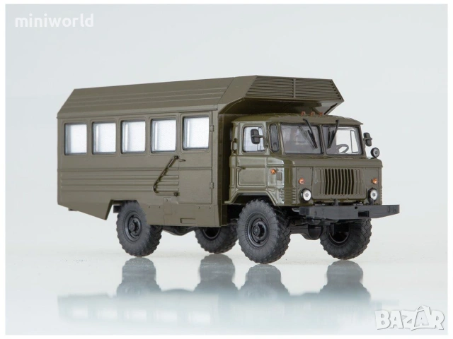 ГАЗ 66 КСП-2001 - мащаб 1:43 на Авто История моделът е нов в кутия, снимка 3 - Колекции - 54696933