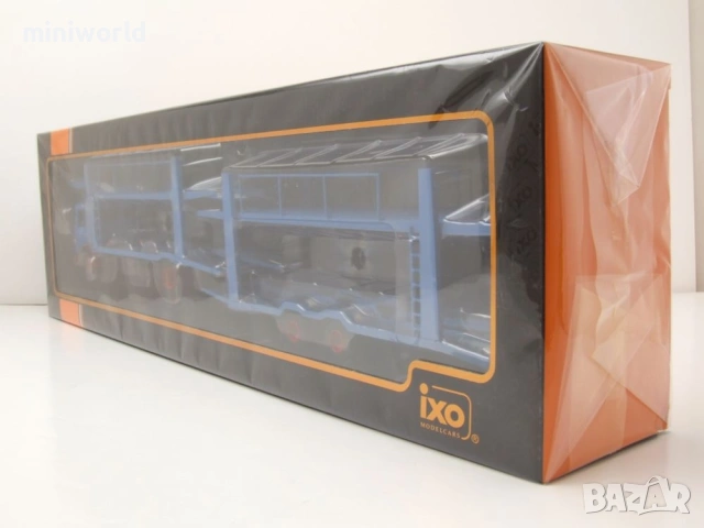 MAN автовоз 1970 - мащаб 1:43 на ixo models моделът е нов PVC дисплей-кейс, снимка 8 - Колекции - 54701193