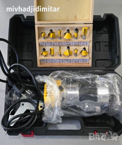 ***ЧИСТО НОВА***Обер фреза Nextool JL 3709 