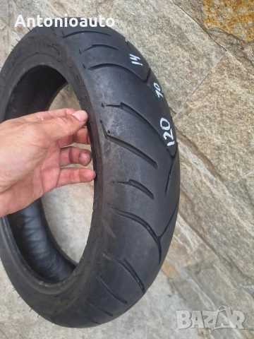 120 70 14 dunlop scoot smart гума за скутер гуми, снимка 3 - Гуми и джанти - 55121039