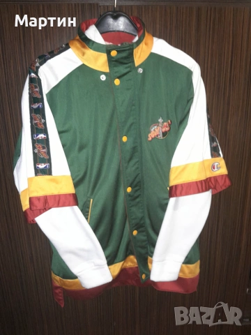  Rетро тренировъчно горнище Champion Seattle Sonics NBA 