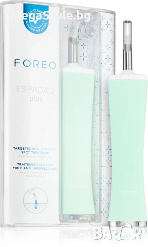 FOREO ESPADA™ 2 Plus писалка със синя светлина за успокояване признаците на акне, снимка 2 - Козметика за лице - 55135976