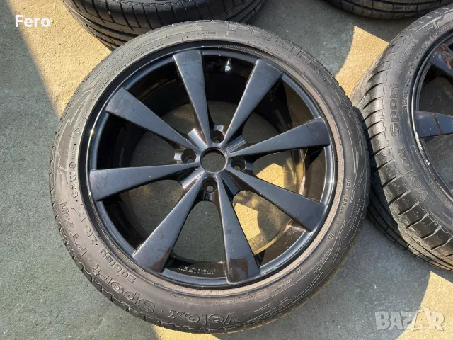 Джанти с гуми MasItaly 17’ 4x100, снимка 3 - Гуми и джанти - 55363628