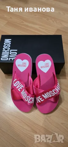 Love Moschino 38-дамски чехли
