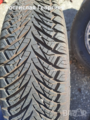 Алуминиеви джанти 13 " 4.100 с всесезонни гуми, снимка 3 - Гуми и джанти - 54070208