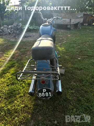 Продавам ретро мотор Jawa motorcycle Jawa – работещ, класика с история, снимка 4 - Мотоциклети и мототехника - 54952488