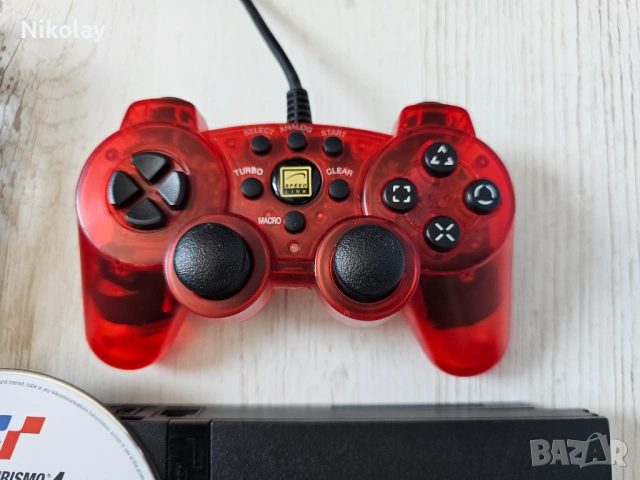 Playstation 2 slim,пълен комплект + Gran Turismo 4, снимка 9 - PlayStation конзоли - 54680724