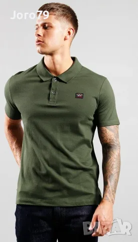 Paul & Shark Short  Sleeve Polo Shirt Мъжка Тениска С Яка Ежедневна Раз.XXL