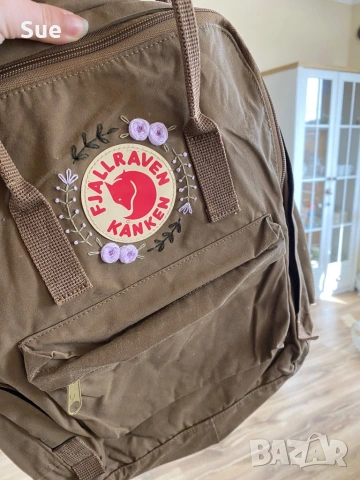 ОРИГИНАЛНА кафява раница Fjallraven Kanken