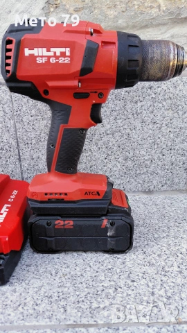 Hilti SF 6-22 Винтоверт Nuron , снимка 3 - Други инструменти - 54975637